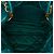 Borsa Chanel verde mini in pelle di vitello lucida 22 - vista 4