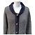 Timeless Chanel Blauer Strick-Cardigan aus Kaschmir und Seide Größe 38 FR - Ansicht 5