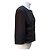 Timeless Chanel Schwarze Baumwoll-Tweedjacke 3/4 Größe 36 FR 2013 - Ansicht 3