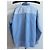Camicia Loewe in cotone a righe stile pigiama bianca e blu - vista 2