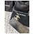 Chanel CC 05V Logo Ecru Emaille klassisch SHW Vintage Halskette Box Silber - Ansicht 10