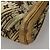 LOUIS VUITTON Borsa Clutch Brocade Tari Monogramma Oro M93142 LV Auth 106316S D'oro - vista 16