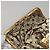 LOUIS VUITTON Borsa Clutch Brocade Tari Monogramma Oro M93142 LV Auth 106316S D'oro - vista 9