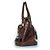 Céline Celine, borsa in pelle marrone Blossom - vista 6