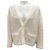 Chaqueta de bouclé de algodón marfil Peyton A.L.C.