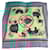 Hermès Foulards Soie Vert clair  ref.1990815