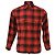 Camicia a quadri Saint Laurent in cotone rosso