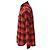 Camicia a quadri Saint Laurent in cotone rosso - vista 2