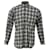 Saint Laurent Paris Checked Shirt in Black Cotton  ref.1990837