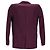 Einreiher-Blazer mit Taschen aus burgunderfarbener Wolle von Acne Studios Rot Bordeaux - Ansicht 3