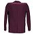 Einreiher-Blazer mit Taschen aus burgunderfarbener Wolle von Acne Studios Rot Bordeaux - Ansicht 8