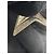 Mono negro Thierry Mugler con broche de estrella - vista 6
