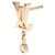 Orecchini Clip Idylle Blossom Louis Vuitton D'oro - vista 2