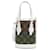 Bolsa Bucket Nano LV Match da Louis Vuitton Marrom Branco Lona  ref.1991081