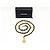 Cintura in pelle nera e oro Chanel vintage unisex D'oro - vista 6