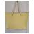 Borsa tote Ninon Lancel in pelle mimosa gialla Giallo - vista 14