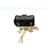 Borsa a cintura micro in pelle di agnello nero classica di Chanel Gold hardware - vista 10