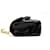 Borsa a cintura micro in pelle di agnello nero classica di Chanel Gold hardware - vista 12