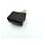 Borsa a cintura micro in pelle di agnello nero classica di Chanel Gold hardware - vista 16
