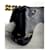 Borsa a cintura micro in pelle di agnello nero classica di Chanel Gold hardware - vista 19