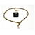 Borsa a cintura micro in pelle di agnello nero classica di Chanel Gold hardware - vista 2