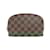 Pochete Cosmética PM Damier Louis Vuitton N47516 Damier ebene Lona  ref.1991881