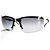 Graue getönte randlose silberne Sonnenbrille Chanel 4010