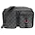 Louis Vuitton Damier Graphite Utility Messenger Bag Black Red Damier ebene Cloth  ref.1992104