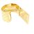 Spilla in Tessuto Nanogram M00226 di Louis Vuitton D'oro - vista 6