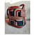 Borsa a secchiello Prada St Soho Marrone Rosso Blu Multicolore - vista 3