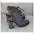 Maison Martin Margiela Scarpe stringate in pelle patinata grigia Grigio - vista 4