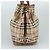 Borsa Tote Burberry Nova Check in pelle PVC 2 vie beige Auth 109937 - vista 3
