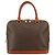 Céline Borsa a mano in tela Macadam CELINE in pelle PVC marrone oro Auth bs21413 D'oro - vista 2