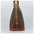 Céline Borsa a mano in tela Macadam CELINE in pelle PVC marrone oro Auth bs21413 D'oro - vista 4