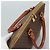 Céline Borsa a mano in tela Macadam CELINE in pelle PVC marrone oro Auth bs21413 D'oro - vista 6