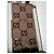 Sciarpa Gucci motivo GG lana e seta marrone beige - vista 10