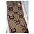 Sciarpa Gucci motivo GG lana e seta marrone beige - vista 4