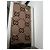 Sciarpa Gucci motivo GG lana e seta marrone beige - vista 8