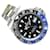 ROLEX GMT MasterII blue black bezel 126710BLNR Oyster Bracelet '21 purchased Mens Silvery Steel  ref.1992484