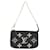 Mini Pochette Acessórios Bicolor Monograma Empreinte Louis Vuitton Preto Bege Couro  ref.1992503
