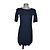 Hoss Intropia Merinowollkleid Blau Größe S