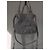 Lancel 1. Flirt M Eimer Tasche aus grauem gestepptem Leder - Ansicht 6