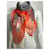 Sciarpa in seta multicolore MCM  - vista 13