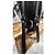 Borsa a tracolla Burberry in pelle nera con borchie argentate Nero - vista 6