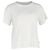 Camiseta de cuello redondo Alexander Wang en algodón blanco Crudo