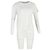 Camiseta de cuello redondo Alexander Wang en algodón blanco Crudo - vista 4