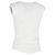 Camiseta sin mangas de algodón blanco con estampado del logo de Balmain Crudo - vista 3