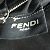 Borsa a Spalla Fendi Baguette Messenger Medium 7VA537 Nero - vista 12
