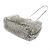 Borsa in pelle grigia Balenciaga Paper A6 370926 Marrone - vista 2