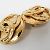 Timeless Orecchini vintage a clip COCO di Chanel D'oro - vista 3